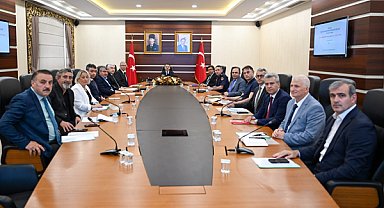 YKS öncesi koordinasyon toplantısı Vali Aktaş başkanlığında yapıldı