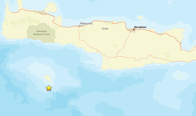 Yunanistan'da deprem