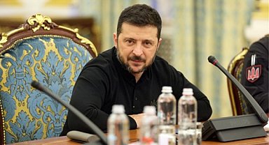 Zelenski: Brüksel’de Tusk ile Ukrayna’nın AB sürecini görüştük