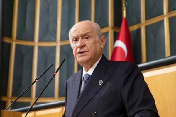 Milliyetçi Hareket Partisi (MHP) Genel Başkanı Devlet Bahçeli, iç ve