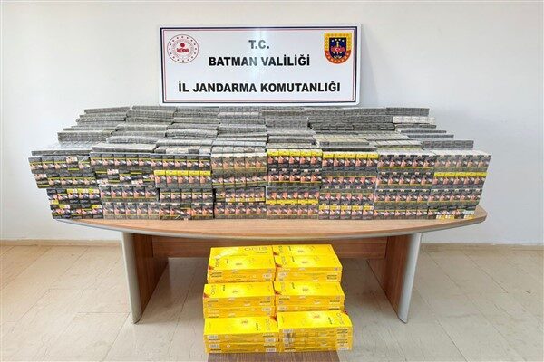Batman İl Jandarma Komutanlığı ekipleri, kaçakçılıkla mücadele kapsamında operasyon düzenledi.