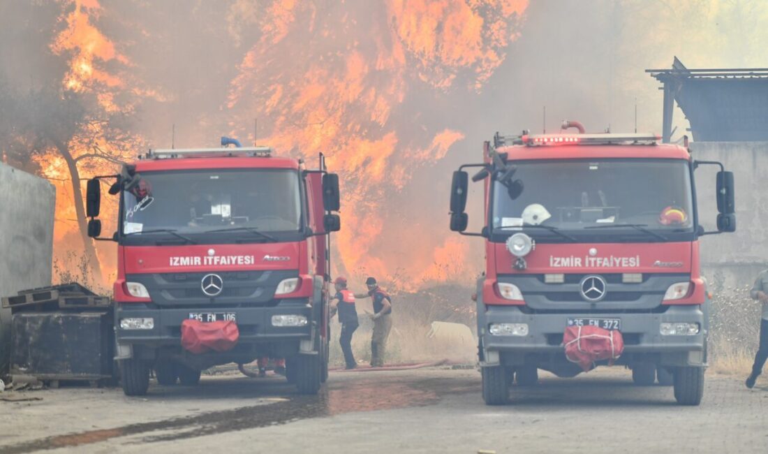 İzmir Büyükşehir Belediyesi İtfaiye Dairesi Başkanlığı ile İzmir Orman Bölge