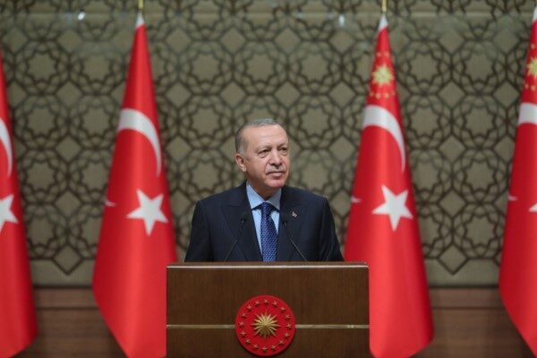 Cumhurbaşkanı Recep Tayyip Erdoğan, Gabon Cumhurbaşkanı Brice Clotaire Oligui Nguema