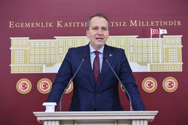 Konuyla ilgili yazılı bir açıklama yapan Genel Başkan Erbakan, sürece