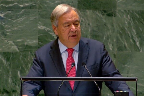 BM Genel Sekreteri Guterres, Gazze’nin, insani bir krizden çok daha