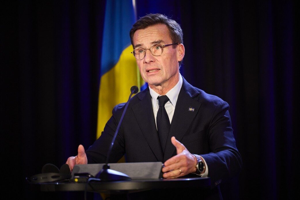 İsveç Başbakanı Ulf Kristersson, İsveç'in Amerika Birleşik Devletleri (ABD) ve