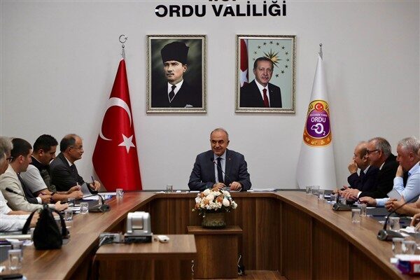 İl Hayvanları Koruma Kurulu Toplantısı, Ordu Valisi Erol’un başkanlığında yapıldı.