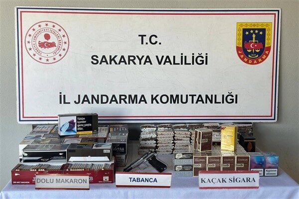 Sakarya İl Jandarma Komutanlığı ekipleri, kaçakçılık suçlarıyla ile mücadele kapsamında