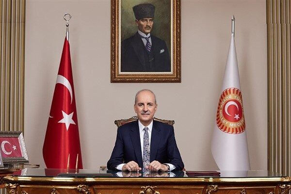 TBMM Başkanı Kurtulmuş, AB Türkiye Delegasyon Başkanı Büyükelçi Thomas Ossowski'yi