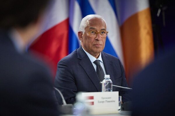 AB Konseyi Başkanı Antonio Costa, Avrupa Konseyi üyeleriyle görüşmesinin hemen ardından