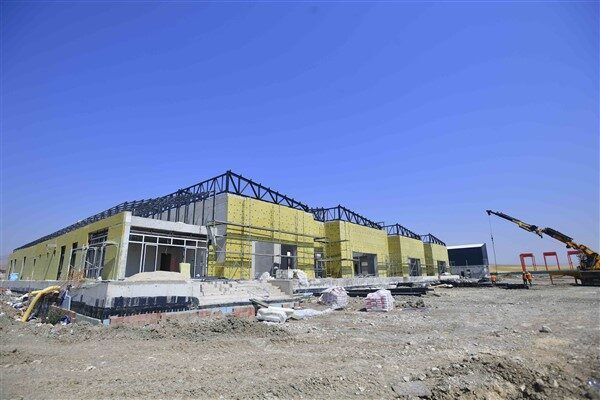 İnşaatının yüzde 65’i tamamlanan tesis ile Ankara'da tarımın ve üretimin