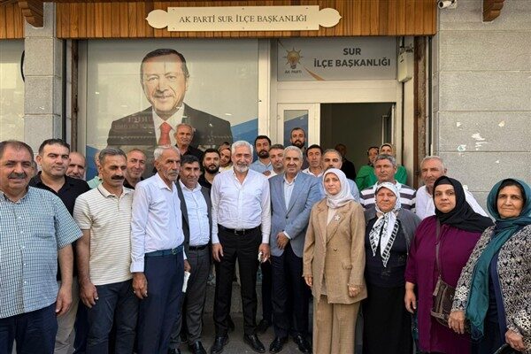 AK Parti Diyarbakır Milletvekili Ensarioğlu ile İl Başkanı İler, Diyarbakır’ın