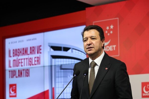 Saadet Partisi Genel Başkanı Arıkan, GİK, İl Başkanları ve Milli