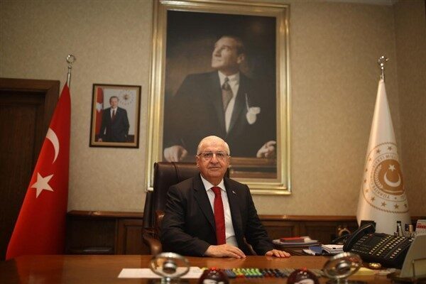 Milli Savunma Bakanı  Güler, Ankara’ya resmi ziyaret için gelen Letonya Savunma