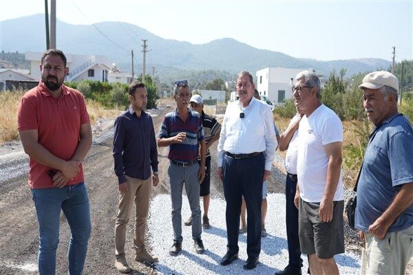 Geçtiğimiz günlerde Koru ve Ekinanbarı Mahallelerini birbirine bağlayan yolda Milas