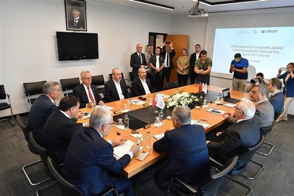 ORAN Ağustos Ayı Yönetim Kurulu Toplantısı, Kayseri Valisi Gökmen Çiçek,