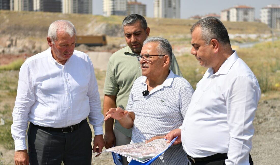 Melikgazi ilçesi Yeşilyurt Mahallesi’nde başlatılan Kuzey Çevre Yolu Bağlantısı projesi,
