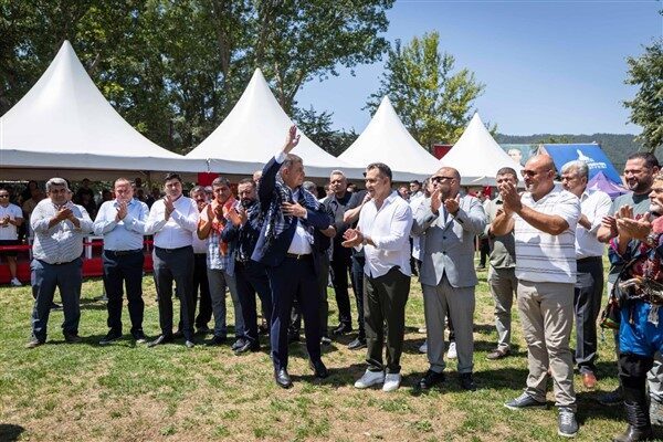 İzmir Büyükşehir Belediye Başkanı Dr. Cemil Tugay, Ödemiş Gölcük Yaylası