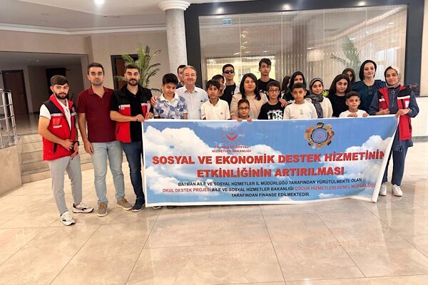 Aile ve Sosyal Hizmetler Bakanlığı Okul Destek Projesi kapsamında, SED