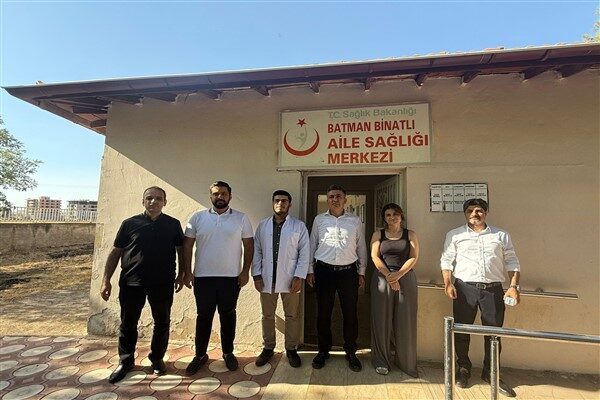 İl Sağlık Müdürü Uzm. Dr. Murat Solmaz ve beraberindeki denetleme