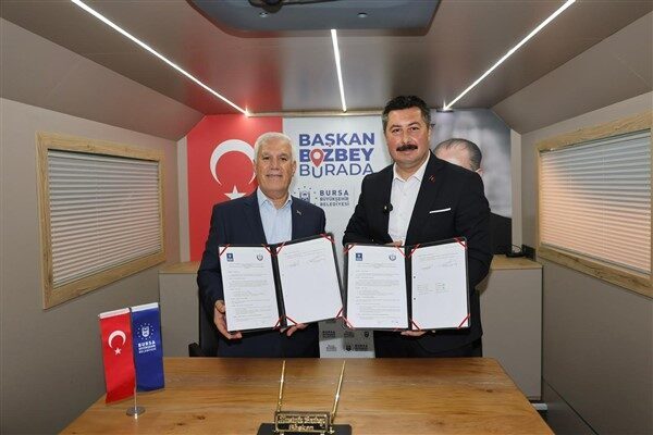 Bursa Büyükşehir Belediyesi ile Yenişehir Belediyesi arasında, ilçeye Yaş Sebze