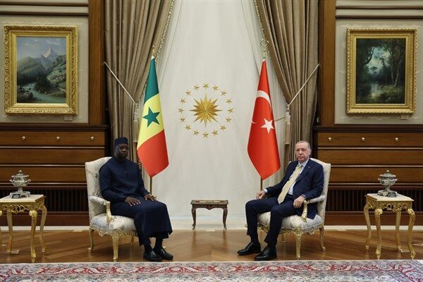 Cumhurbaşkanı Recep Tayyip Erdoğan, Senegal Başbakanı Ousmane Sonko ile ortak