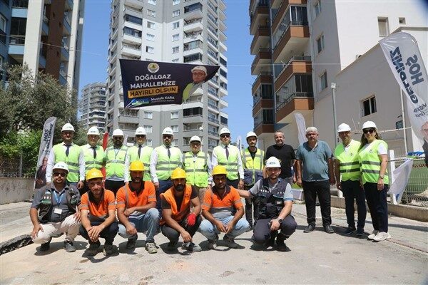 Başlatılan 5 kilometrelik doğalgaz şebeke montaj çalışması tamamlandığında, mahalledeki bin