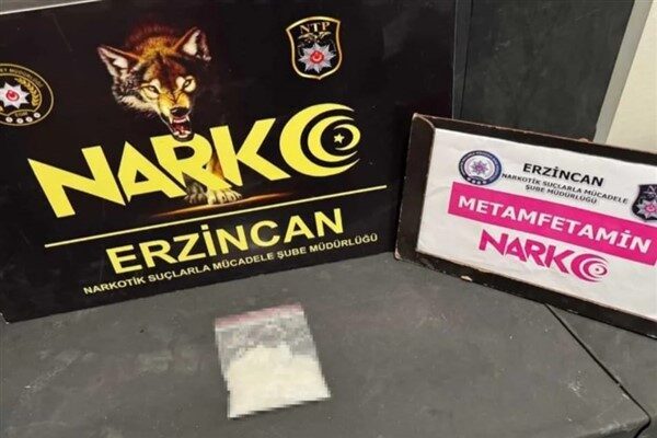 Erzincan İl Emniyet Müdürlüğü Narkotik Suçlarla Mücadele Şube Müdürlüğü ekiplerince,
