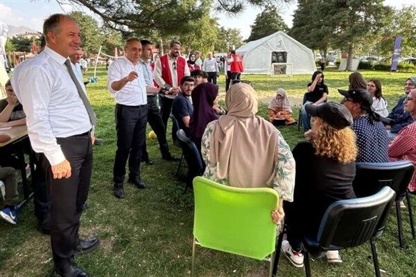 Erzurum Gençlik ve Spor İl Müdürlüğü tarafından, Olimpiyat Millet Bahçesi'nde