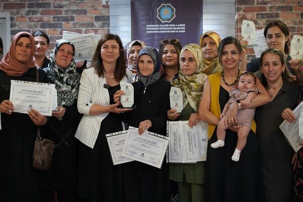 Koşuyolu Kadın Yaşam Merkezi'nde başlattığı ve 2 ay süren kombi