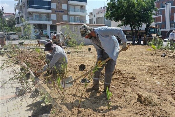 Yeni Mahalle’de, vatandaşların yoğun olarak kullandığı yol güzergâhı üzerinde yer