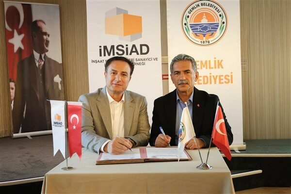 Gemlik Belediyesi ile İMSİAD arasında imzalanan protokol ile birlikte, Gemlik’teki