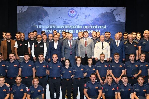 Trabzon Büyükşehir Belediye Başkanı Genç, İtfaiye Dairesi Başkanlığı bünyesinde çalışmak