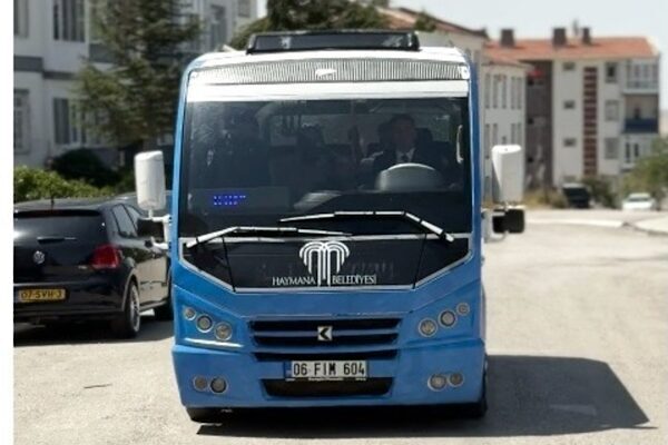 Haymana Belediyesi, şehir içi ulaşım hizmetinin kamu yararı gözetilerek tamamen