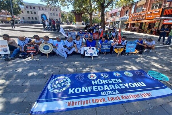 Hürriyetçi Eğitim Sen 1 Nolu Şube Başkanı Abit Şenel, Hürriyetçi