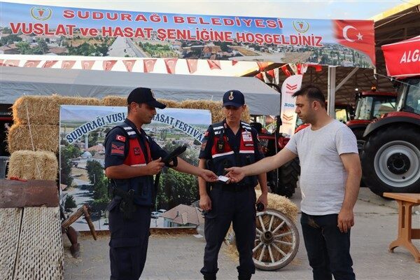 Karaman İl Jandarma Komutanlığı ekipleri, Sudurağı Belediye Başkanlığı tarafından, 6-7 Ağustos tarihleri