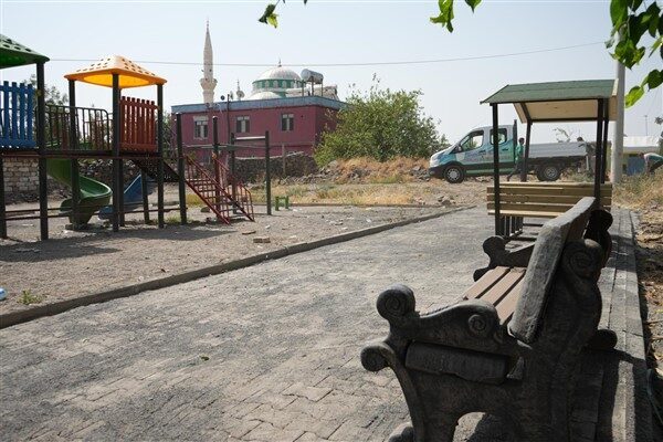 Kayapınar Belediyesi Park ve Bahçeler Müdürlüğü, Pirinçlik Mahallesi'nde vatandaşların talebi