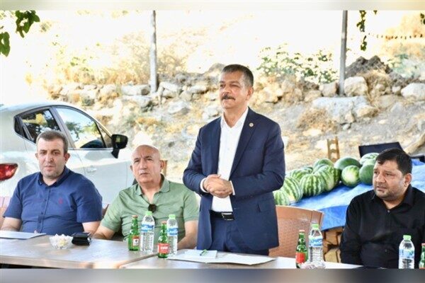 AK Parti Elazığ Milletvekili Prof. Dr. Keleş, Tadım Köyü’ndeki arkeolojik