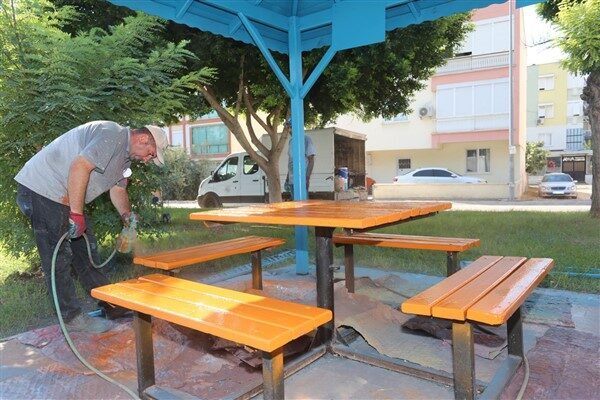 Gündoğdu Mahallesi 2481 Sokak’ta yer alan Engelliler Parkı, vatandaşların daha