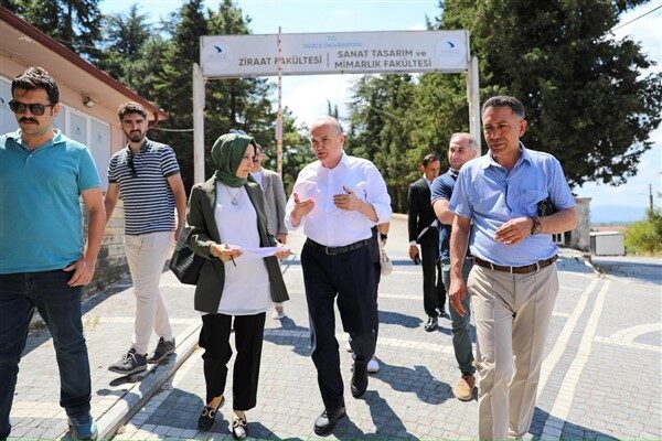 Başkan Özlü, Kültür ve Turizm Bakanı Mehmet Nuri Ersoy’un Düzce’yi
