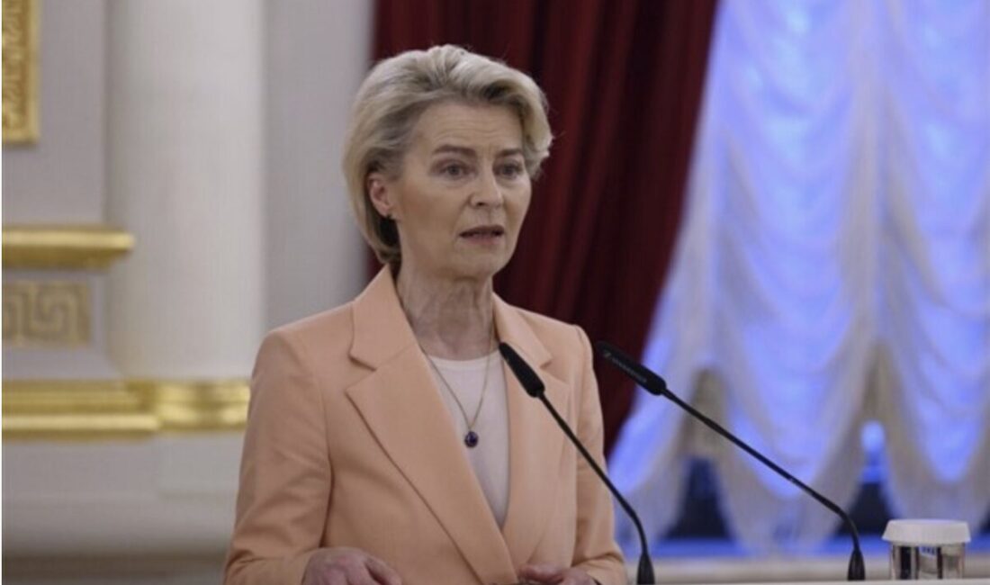 Avrupa Komisyonu Başkanı Ursula von der Leyen, Alaska’daki görüşmelere ilişkin