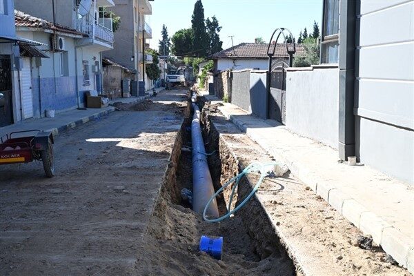 Bin 600 metrelik terfi hattı bağlantısında son aşamaya gelen ekipler