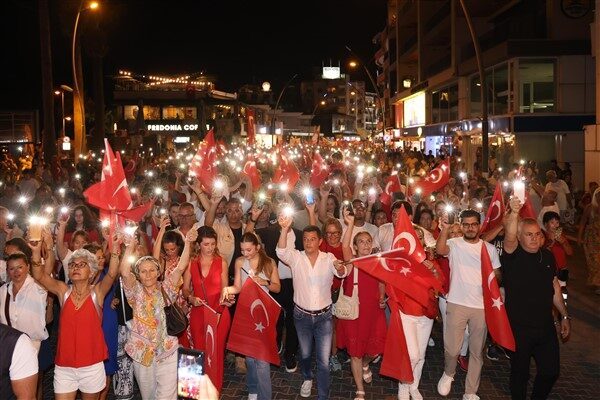 30 Ağustos Zafer Bayramı’nın 103. yıl dönümü Marmaris’te kutlandı. Marmaris