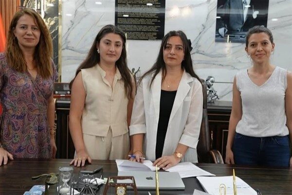 Protokol kapsamında, ilçede kadınlara yönelik eğitim ve sağlık temalı paneller