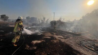 İzmir’de bugün 16.00 sularında Menemen ilçesine bağlı Maltepe Mahallesi Serbest