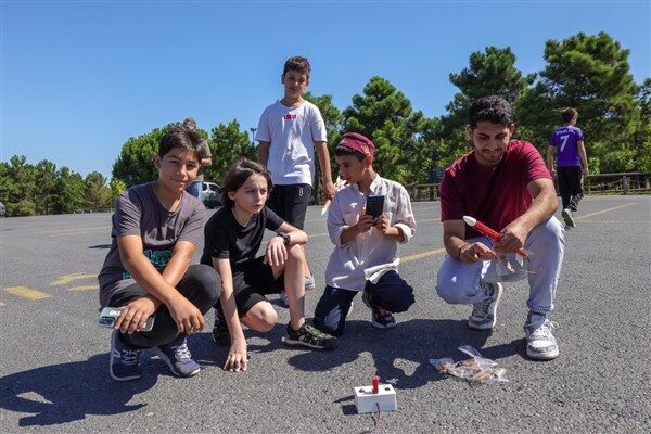 Üç gün süren eğitim programı, roket bilimi meraklısı gençlere, teorik