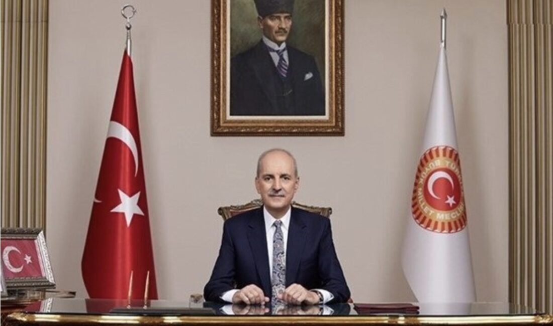 TBMM Başkanı  Kurtulmuş,AYM Başkanı Özkaya ve AYM Üyesi Akçil’i kabul