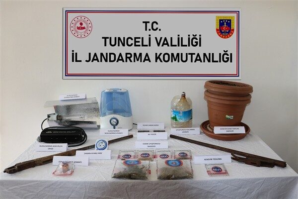 Tunceli İl Jandarma Komutanlığı KOM Şube Müdürlüğü ekiplerince merkez ilçesi