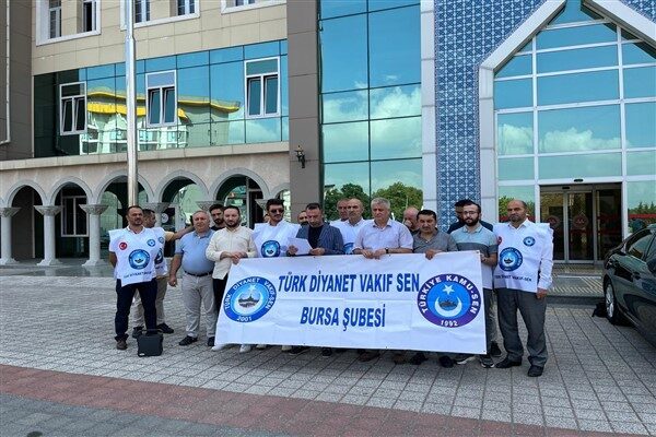 Türk Diyanet Vakıf-Sen Bursa Şube Başkanı Eyüp Bulut, konuya ilişkin