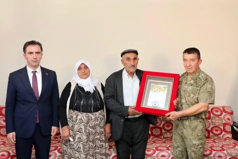 Ziyarette, Pençe-Kilit Harekâtı bölgesinde 6 Temmuz 2025 tarihinde şehit olan